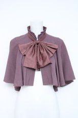 画像1: Sheglit / "Crocus"リボンケープ M アンティークローズ Y-26-06-03-125-EL-JA-SZ-ZY (1)