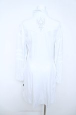 画像2: Ozz conte / クロスZIPロングパーカー  オフシロ Y-26-06-03-127-OO-TO-SZ-ZY (2)