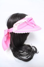 画像4: Angelic Pretty / Toys Donut Dinerサンバイザー  ダークピンク Y-26-06-03-021-AP-AC-SZ-ZY (4)