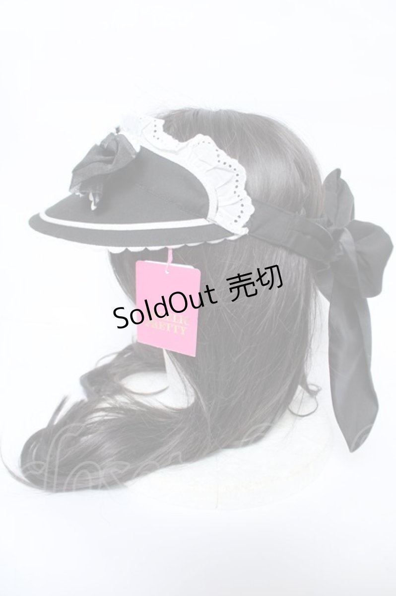 画像2: Angelic Pretty / Toys Donut Dinerサンバイザー  黒 Y-26-06-03-022-AP-AC-SZ-ZY (2)
