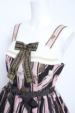 画像3: Angelic Pretty / Travelくまちゃん襟付きジャンパースカート  黒 Y-26-06-03-135-AP-OP-SZ-ZY (3)