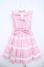 画像2: Angelic Pretty / Romantic Symphonyジャンパースカート  ピンク Y-26-06-03-137-AP-OP-SZ-ZY (2)