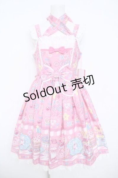 Angelic Pretty / Toy's Donut Dinerジャンパースカート ピンク Y-26