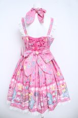 画像2: Angelic Pretty / Toy's Donut Dinerジャンパースカート  ピンク Y-26-06-03-138-AP-OP-SZ-ZY (2)