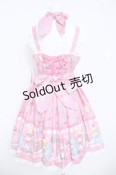 Angelic Pretty / Toy's Donut Dinerジャンパースカート ピンク Y-26