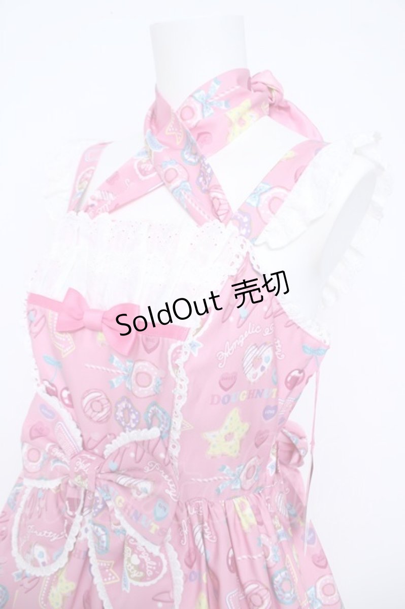 画像3: Angelic Pretty / Toy's Donut Dinerジャンパースカート  ピンク Y-26-06-03-138-AP-OP-SZ-ZY (3)