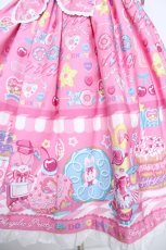 画像4: Angelic Pretty / Toy's Donut Dinerジャンパースカート  ピンク Y-26-06-03-138-AP-OP-SZ-ZY (4)