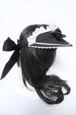 画像4: Angelic Pretty / Toys Donut Dinerサンバイザー  黒 Y-26-06-03-022-AP-AC-SZ-ZY (4)