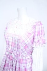 画像3: Angelic Pretty / Sprinkle Heart Tartanワンピース  白 Y-26-06-03-142-AP-OP-SZ-ZY (3)