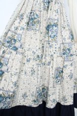 画像4: marcHenTica / ジャルダン・ドフルールワンピース  ブルー Y-26-06-03-150-LO-OP-SZ-ZY (4)