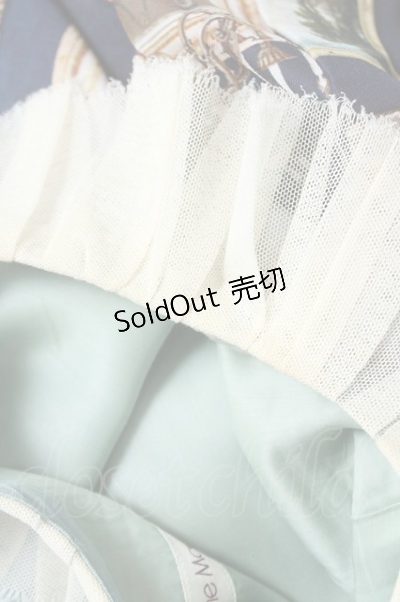 画像4: Jane Marple / English Manor Houseミニワンピース M ブルー Y-26-06-03-153-JM-OP-SZ-ZY (4)
