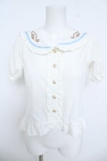 画像1: Dear My Love / シナモンブラウス  白 Y-26-06-05-044-LO-BL-SZ-ZY (1)