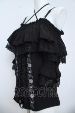 画像3: Ozz oneste / Pirates Roseオフショルダープルオーバー  黒 Y-26-06-05-069-OO-TO-SZ-ZY (3)