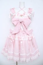 画像1: BABY,THE STARS SHINE BRIGHT / Le lienジャンパースカート  ピンク Y-26-06-05-072-BA-OP-SZ-ZY (1)