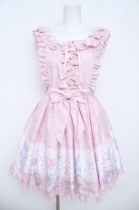 画像1: Angelic Pretty / ふわふわToysエプロン風スカート  ピンク Y-26-06-05-073-AP-SK-SZ-ZY (1)