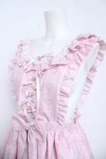 画像3: Angelic Pretty / ふわふわToysエプロン風スカート  ピンク Y-26-06-05-073-AP-SK-SZ-ZY (3)