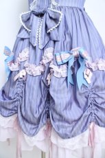 画像4: BABY,THE STARS SHINE BRIGHT / Albertineジャンパースカート  ブルー Y-26-06-05-074-BA-OP-SZ-ZY (4)
