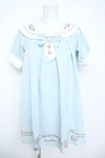 画像1: Dear My Love / シナモロールコラボワンピース M サックス Y-26-06-05-093-LO-OP-SZ-ZY (1)
