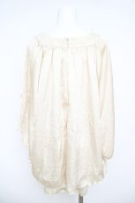 画像2: Ank Rouge / 長袖ロンパース M 生成り Y-26-06-05-099-CA-TO-SZ-ZY (2)