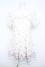 画像1: Ank Rouge / 花柄ワンピース  生成り Y-26-06-05-103-CA-OP-SZ-ZY (1)