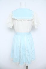 画像2: Dear My Love / 花レースワンピース M サックス Y-26-06-05-104-LO-OP-SZ-ZY (2)