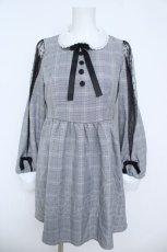 画像1: Dear My Love / 丸襟ワンピース M グレー Y-26-06-05-110-LO-OP-SZ-ZY (1)