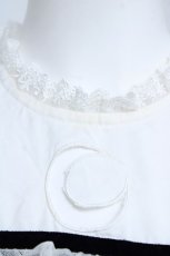 画像3: Dear My Love / お星さまチュール月形くりぬきAラインドールワンピース M 黒 Y-26-06-05-115-LO-OP-SZ-ZY (3)