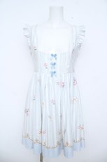 画像1: Ank Rouge / ティーカップ柄ワンピース M 白 Y-26-06-05-117-CA-OP-SZ-ZY (1)