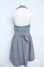 画像2: axes femme POETIQUE / ホルターロングベスト M グレー Y-26-06-05-118-AX-TO-SZ-ZY (2)