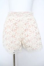 画像1: Ank Rouge / フラワー刺繍チュールショートパンツ M ピンク Y-26-06-05-147-CA-PA-SZ-ZY (1)
