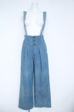 画像1: axes femme / デニムワイドパンツ M ウォッシュ Y-26-06-05-170-AX-PA-SZ-ZY (1)