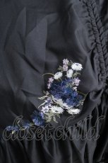 画像3: axes femme / 刺繍入りドロストスカート M 黒 Y-26-06-05-186-AX-SK-SZ-ZY (3)