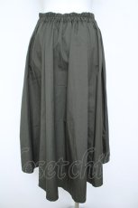 画像2: axes femme / 刺繍入りカラースカート M カーキ Y-26-06-05-191-AX-SK-SZ-ZY (2)