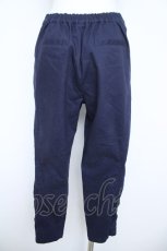 画像2: axes femme / 裾リボンストレッチパンツ M 紺 Y-26-06-05-200-AX-PA-SZ-ZY (2)