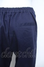 画像3: axes femme / 裾リボンストレッチパンツ M 紺 Y-26-06-05-200-AX-PA-SZ-ZY (3)
