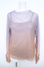 画像1: axes femme / グラデシアートップス F ラベンダー Y-26-06-08-073-AX-TO-SZ-ZY (1)