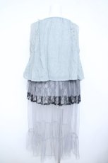 画像2: axes femme / フェリーク風ジレ F グレー Y-26-06-08-088-AX-TO-SZ-ZY (2)
