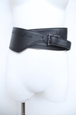 画像1: axes femme / モードテイストアシメベルト F 黒 Y-26-06-08-012-AX-ZA-SZ-ZY (1)