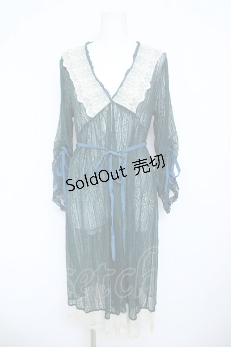 画像1: axes femme / リュクスレースガウン F グリーン Y-26-06-08-113-AX-TO-SZ-ZS (1)