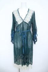 画像1: axes femme / リュクスレースガウン F グリーン Y-26-06-08-113-AX-TO-SZ-ZY (1)