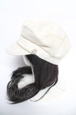 画像2: axes femme / クラシカルマリンキャス 57.5cm 生成り Y-26-06-08-013-AX-AC-SZ-ZY (2)