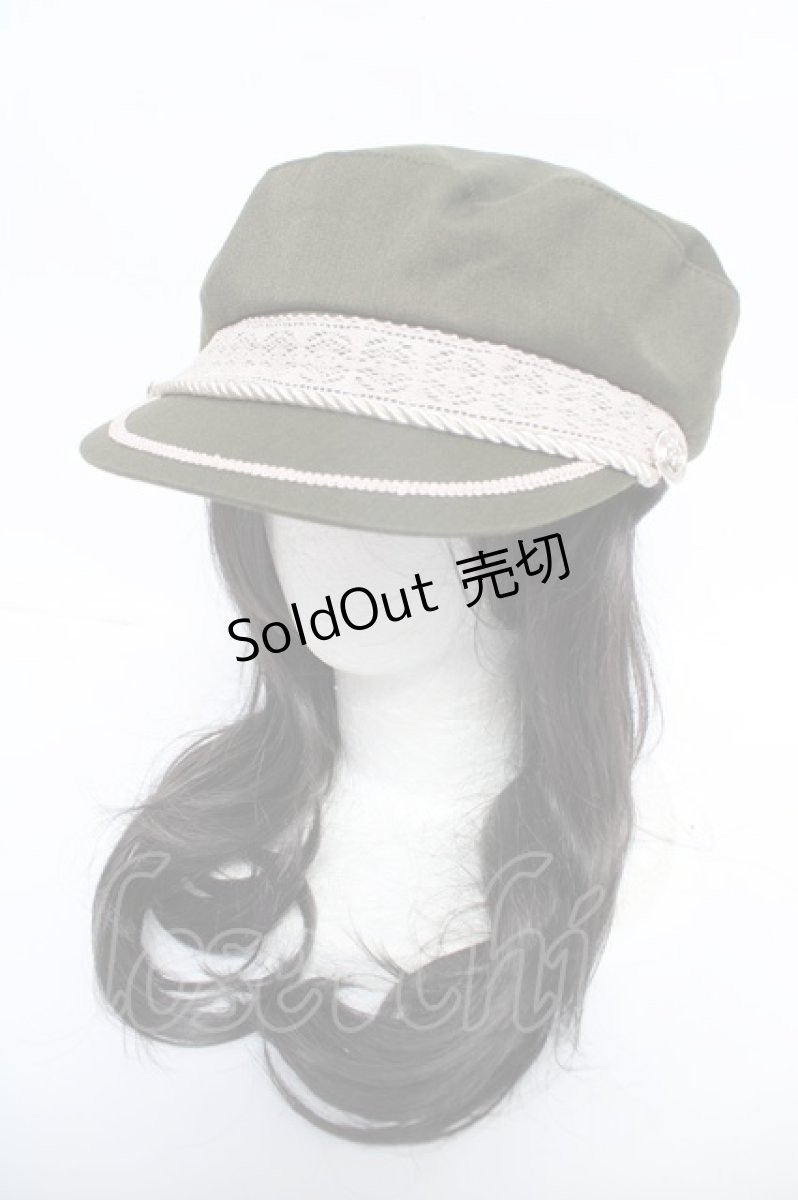 画像1: axes femme / クラシカルマリンキャス 57.5cm カーキ Y-26-06-08-014-AX-AC-SZ-ZY (1)