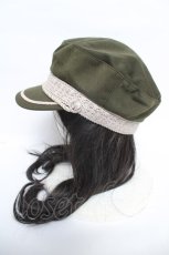 画像2: axes femme / クラシカルマリンキャス 57.5cm カーキ Y-26-06-08-014-AX-AC-SZ-ZY (2)