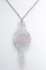 画像1: Angelic Pretty / Bunny Mirrorネックレス  シルバー Y-26-06-08-002-AP-AC-SZ-ZY (1)
