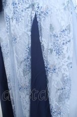 画像3: axes femme / 紫陽花プリントレーススカート F サックス Y-26-06-08-151-AX-SK-SZ-ZY (3)