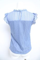 画像2: axes femme / 総レースデザインタンク F ブルー Y-26-06-08-029-AX-TO-SZ-ZY (2)