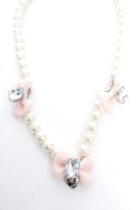 画像1: Angelic Pretty / Classyビジューネックレス  ピンク Y-26-06-08-006-AP-AC-SZ-ZY (1)