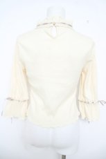 画像2: axes femme POETIQUE / 7分袖リブプルオーバー M キナリ Y-26-06-10-049-AX-TO-SZ-ZY (2)