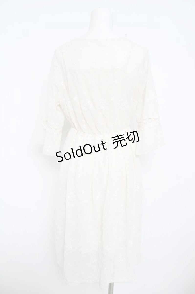 画像2: axes femme / レースアップチュニック M ベージュ Y-26-06-10-068-AX-OP-SZ-ZY (2)