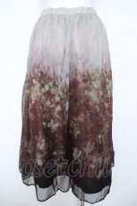 画像2: axes femme NOSTALGIE / ミスティローズ柄スカート F ベージュ Y-26-06-10-127-AX-SK-SZ-ZY (2)